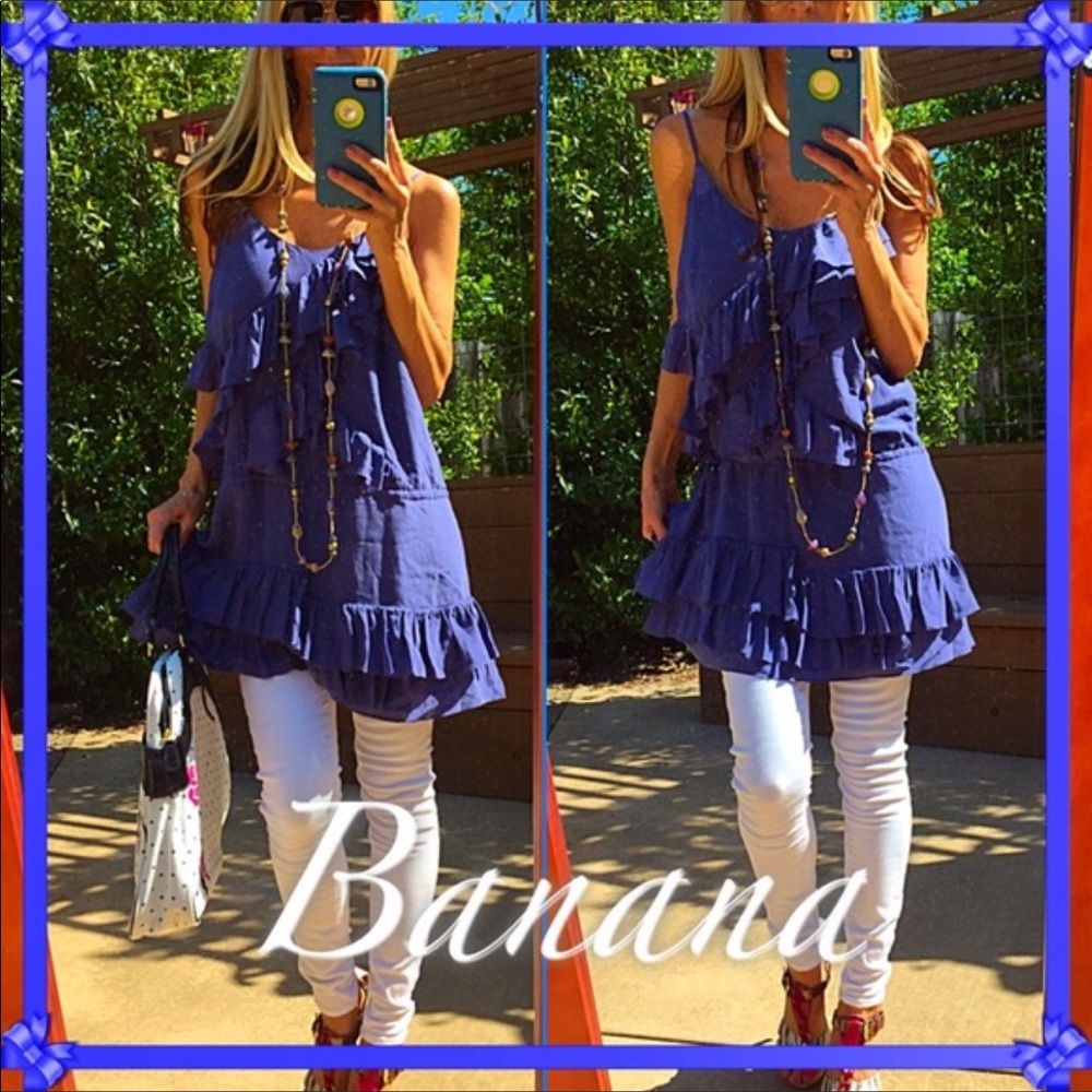 BANANA REPUBLIC TUNIC TOP